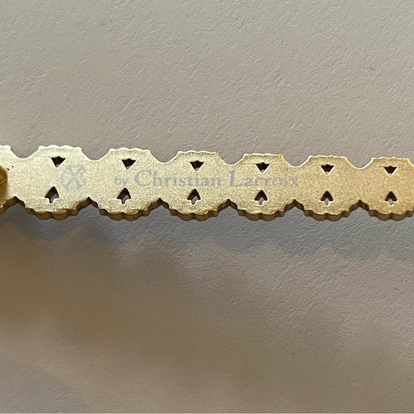 Christian Lacroix navy blue eyeglasses frames - Picture 2 of 5